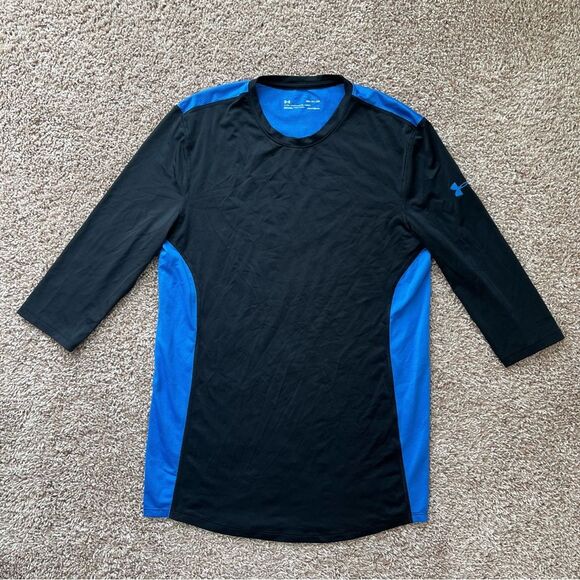 Under Armour Color Block Baseball Tee - Picture 1 of 10